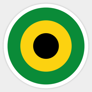 Jamaican Roundel Sticker